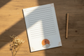 Sunset Cross Notepad